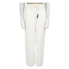 Max Mara Max Mara Ocio Joggers Relajados Blancos Talla M