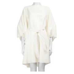 Roksanda - Mini robe blanche à manches bouffantes, taille S