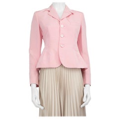 Ralph Lauren Pink Mid Length Blazer Size S