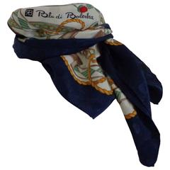 Blu by Renato Balestra multicoloured silk Scarf