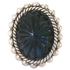 Stephen Dweck Sterling Silver Ring 1992 New Old Stock Never worn 6