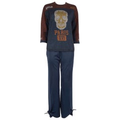 Conjunto de pantalón y jersey de punto metalizado Zadig & Voltaire Talla S