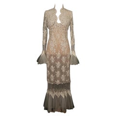 Conjunto Torrente de Vestido y Chaqueta Bolero Alta Costura, 2003