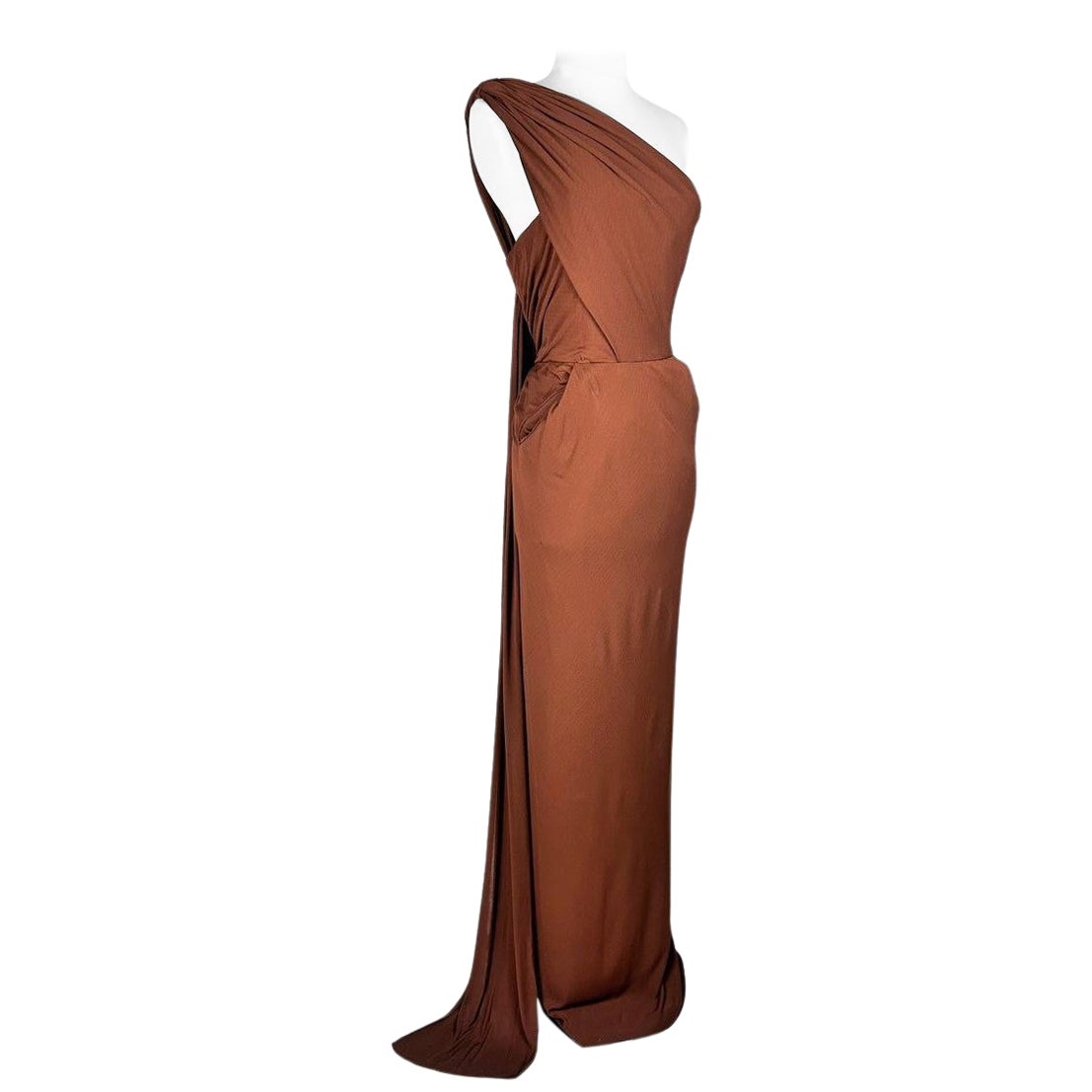 A Couture Evening dress by Maison Paquin/Antonio Del Castillo - France C. 1949 For Sale
