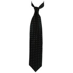 Hugo Boss Green Pois Silk Tie 11