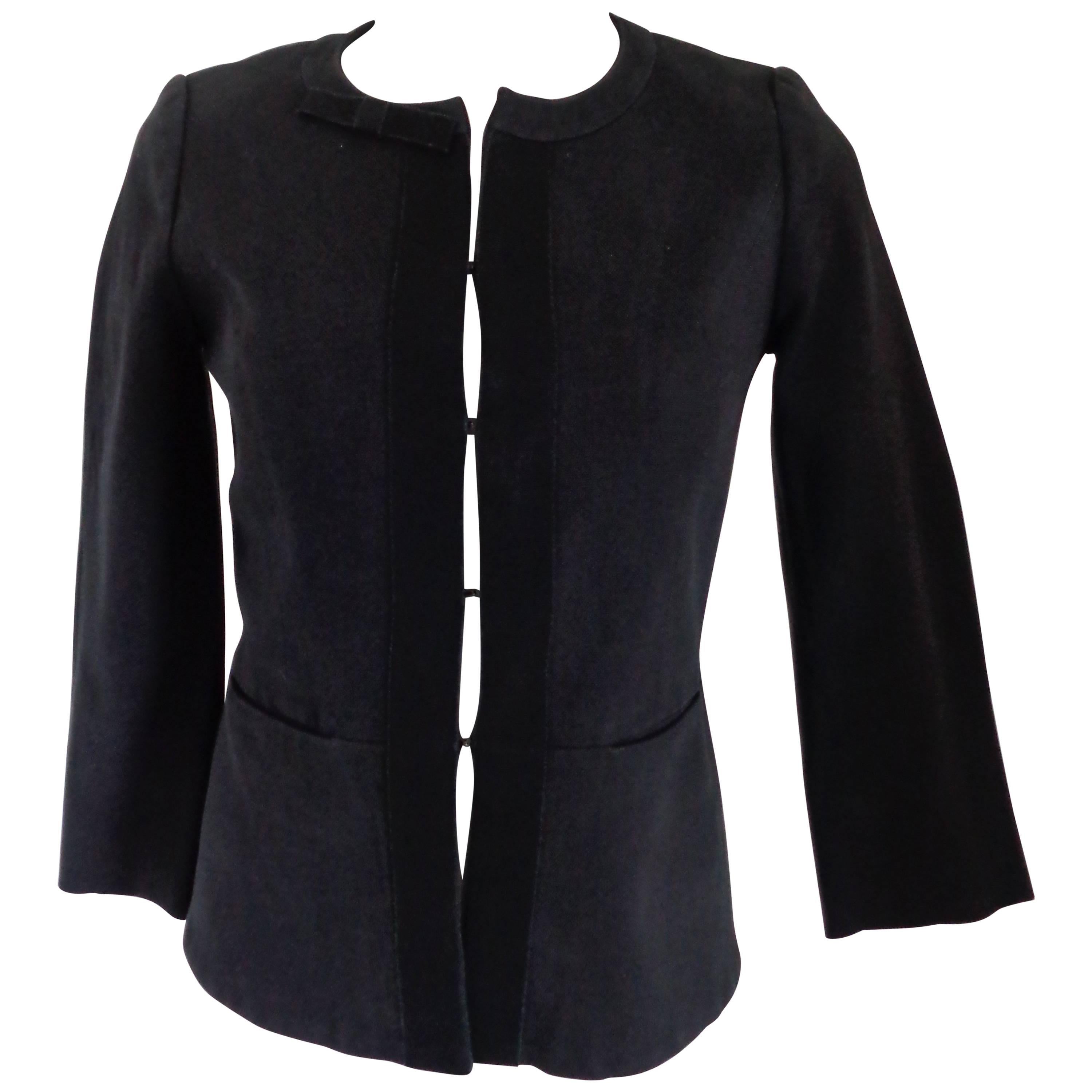 Louis Vuitton Black Cotton Jacket For Sale