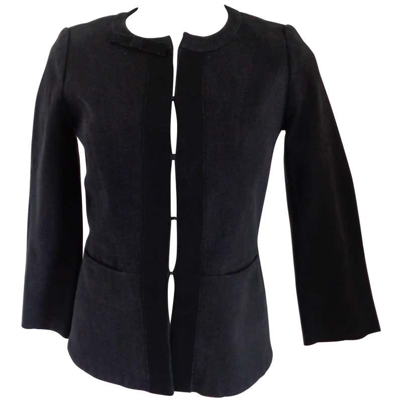 Louis Vuitton Black Cotton Jacket For Sale at 1stDibs