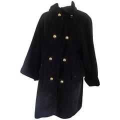 Moschino Cheap & Chic Black Wool Coat 6