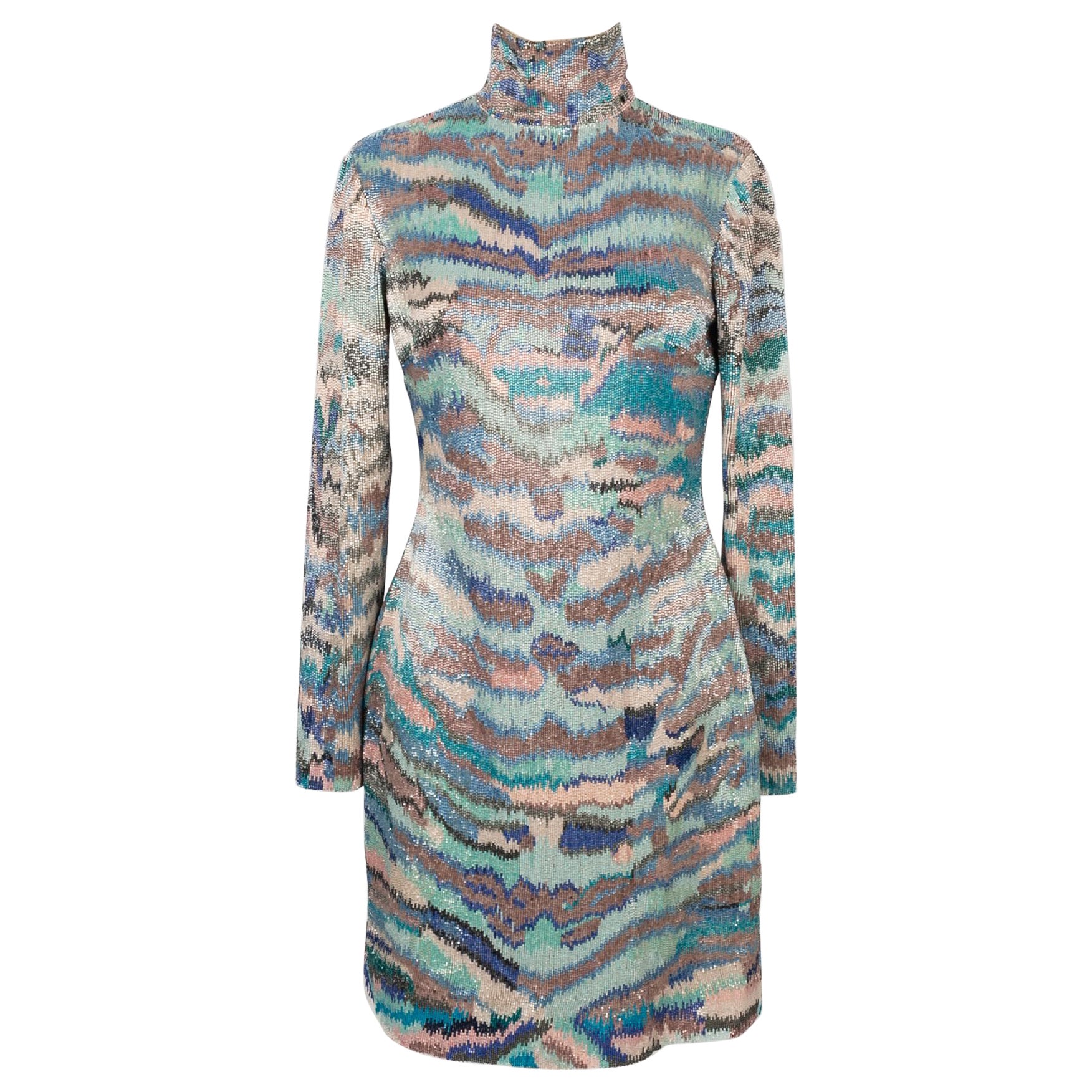 Vestido perlado Roberto Cavalli en venta