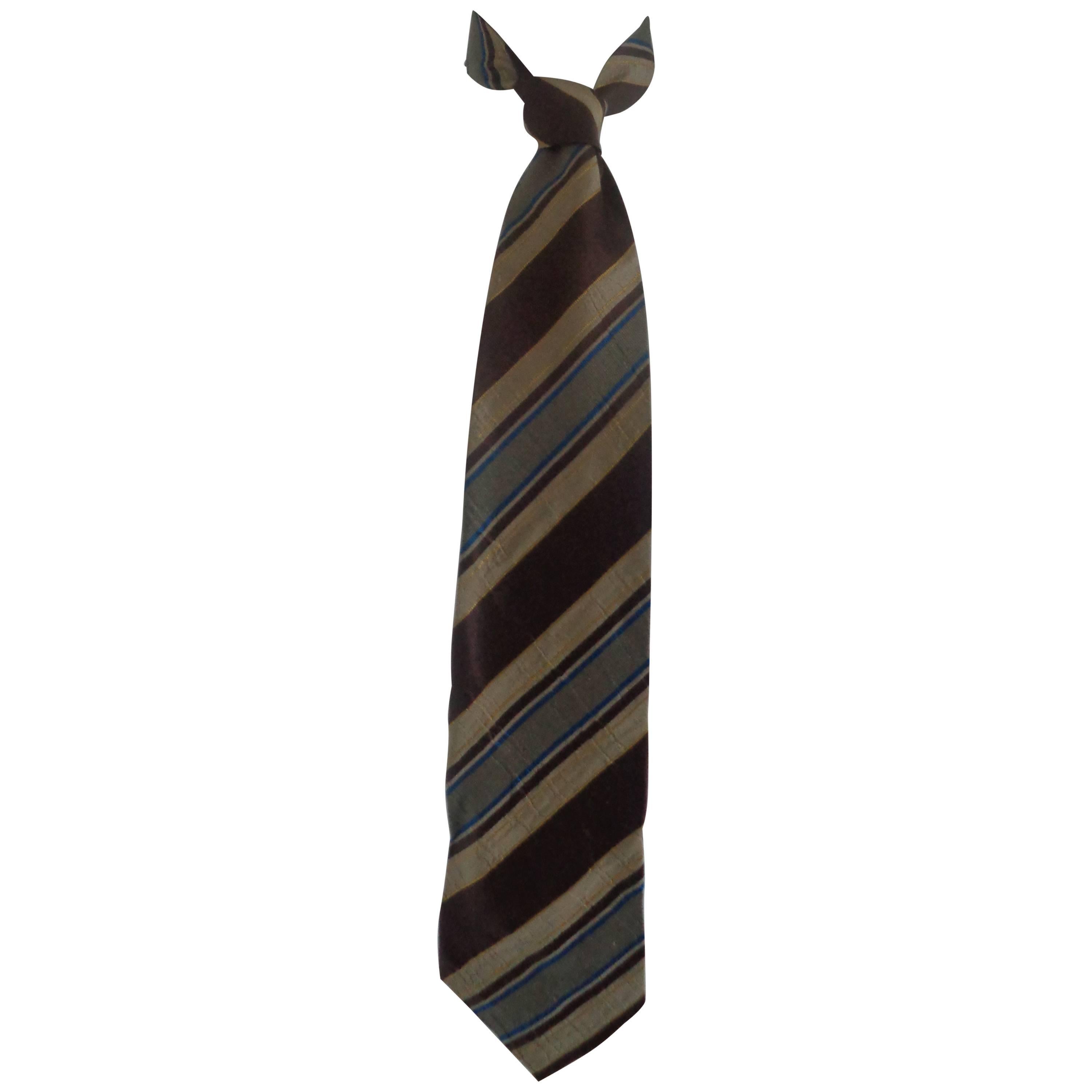 Hugo Boss multicolour silk Tie