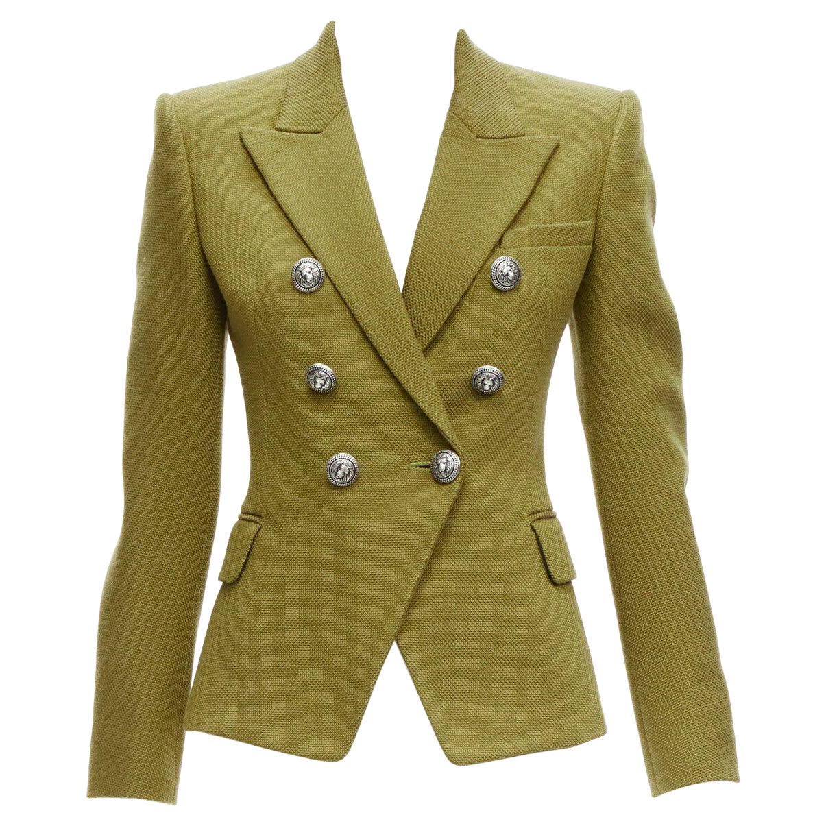 How can I wear a Balmain jacket?