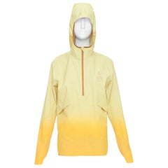 LOEWE ON yellow gradient brown trimming waterproof anorak L