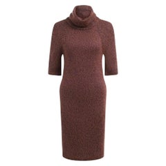 Chanel New 4K$ Coco Brasserie Luxurious Silk Knit Dress 34 FR