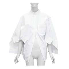 S.S. White 2022 BB desconstructed manica a kimono camicia oversize FR36 S