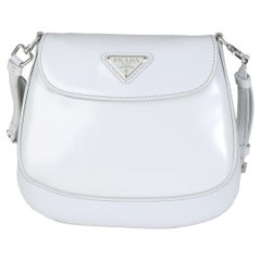 Prada Cornflower Brushed Leather Mini Cleo