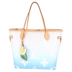 Louis Vuitton Blue Giant Monogram Canvas By The Pool Neverfull MM