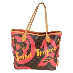 Louis Vuitton Tahitienne Monogram Canvas Saint Tropez Neverfull MM
