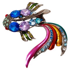 Y2K Large Butler and Wilson Koi Fish Brooch