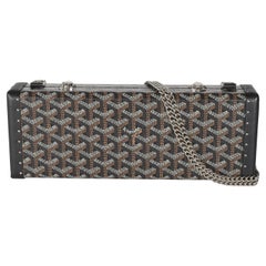 Goyard Pochette nera in tela Saint Honore