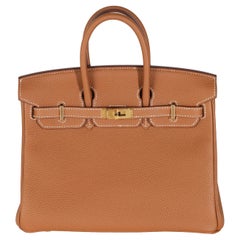 Hermès Gold Togo Birkin 25 GHW