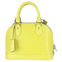Louis Vuitton Citron Epi Jacquard Alma BB