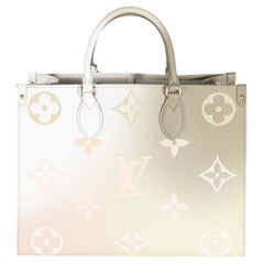Louis Vuitton Khaki Monogram Tela Primavera In Città Tramonto Onthego MM