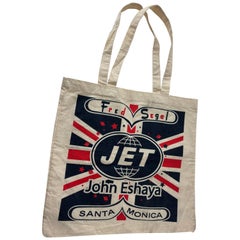 John Eshaya JET pour Fred Segal Sac fourre-tout en toile Santa Monica