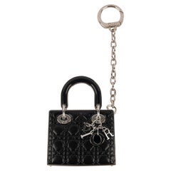Christian Dior Silvery Metal Beauty bag jewelry