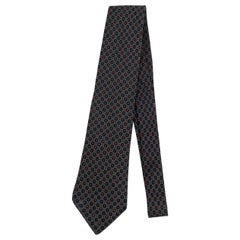 Corbata de seda gris Chanel