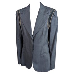Stella McCartney blazer incrusté de perles et de bulles