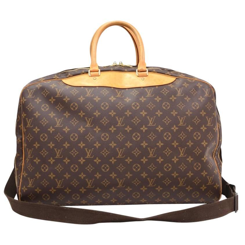 Louis Vuitton Alize 3 Poches Monogram Canvas Travel Bag + Strap