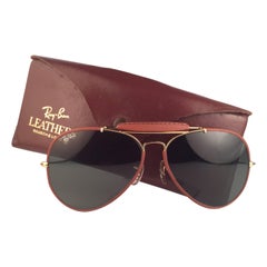 Gafas de sol Vintage Ray Ban Leathers Outdoorsman 58Mm G15