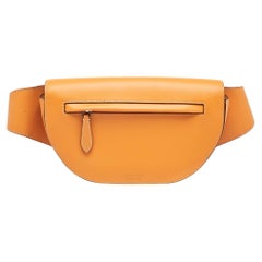 Riñonera Olympia Pequeña Piel Naranja Burberry