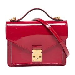 Louis Vuitton Fuchsia Vernis Monceau BB Bag