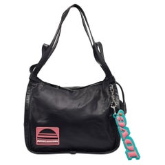 Marc Jacobs Black Nylon and Leather Sport Tote