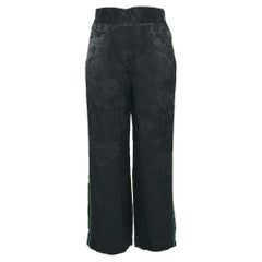 Maje Pantalón pata ancha jacquard negro L