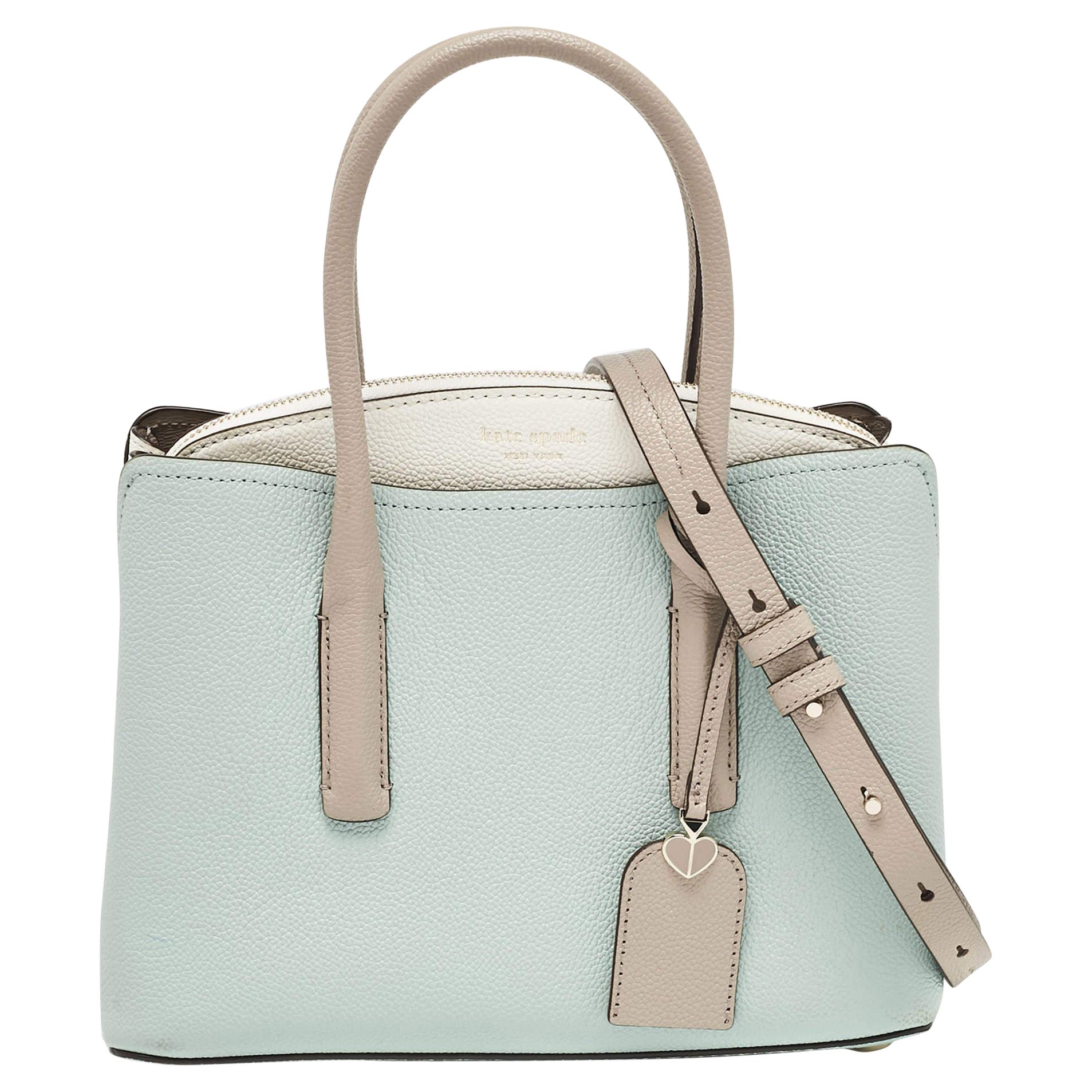 What kind of leather does Kate Spade use?