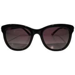 Chopard Black Wayfarer Sunglasses