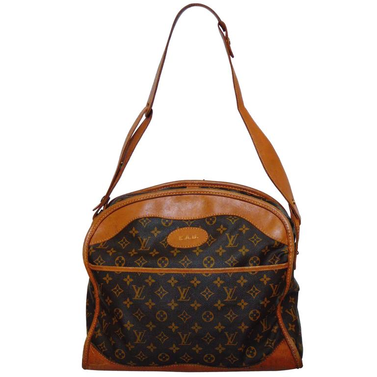 Louis Vuitton by The French Company Carry On Travel Bag Monogram Canvas 1970s at 1stdibs