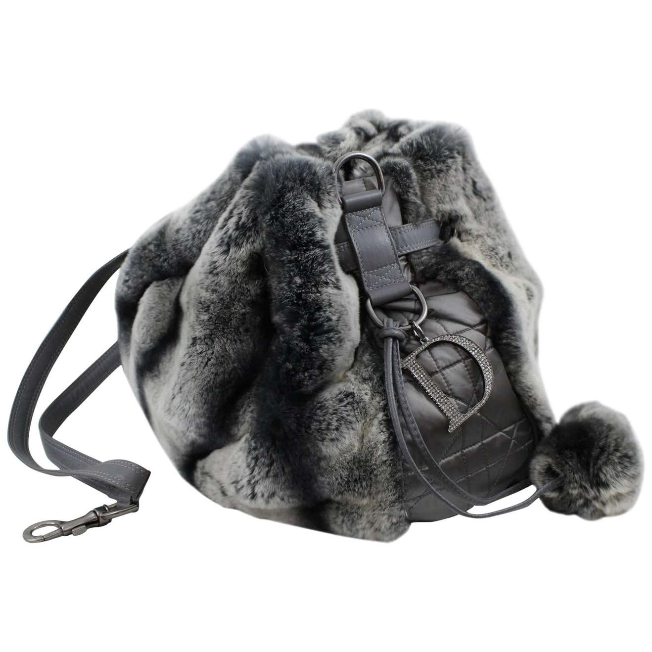 Limted Editon Dior Rabbit Fur Bag. Probably the Softest Bag in the ...