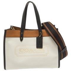 Coach Multicolor Leather Coach Badge Field 30 Tote
