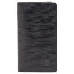 Louis Vuitton Black Epi Leather Bifold Long Wallet