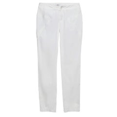 Versace Jeans Couture White Cotton Trousers S