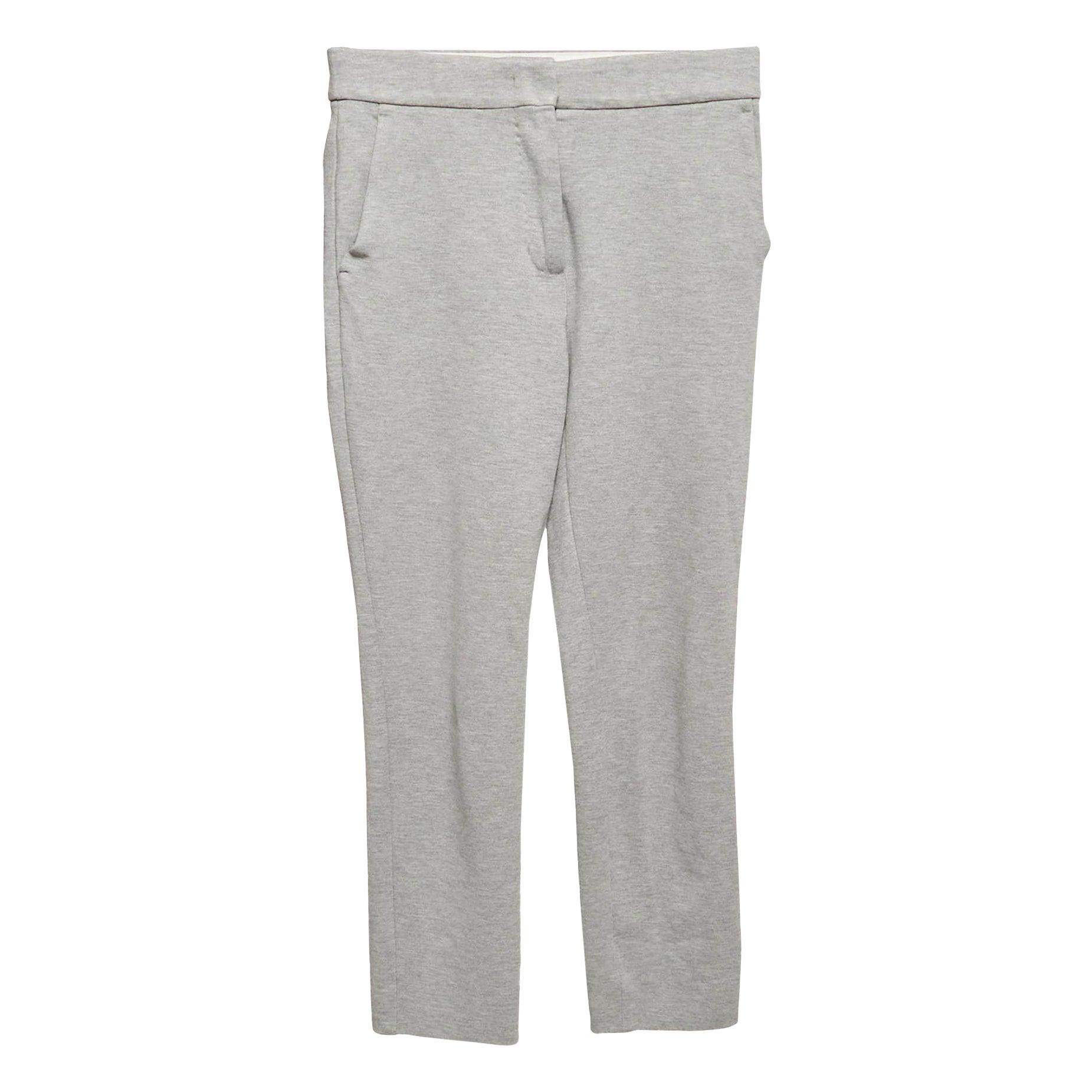 Max Mara Graue Skinny-Hose aus Jersey XS im Angebot