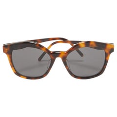 Loewe Havana LW40079U Gebogene quadratische Sonnenbrille