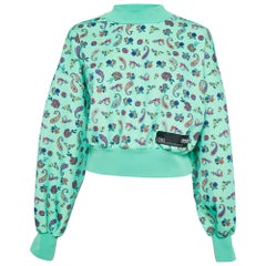 Versace Jeans Couture Felpa in Jersey con stampa floreale Greene & Greene M.