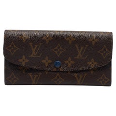 Portafoglio Emilie in tela Monogram Louis Vuitton