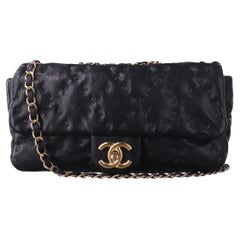 Chanel Wild Stitch Medium Black Calfskin Leather Flap Bag Gold Hardware, 2012