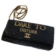 Chanel Paris / Cosmopolite Rare CC Dare To Disturb Klappentasche