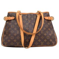 Louis Vuitton Batignolles Original Monogram Canvas Shoulder Hand Bag